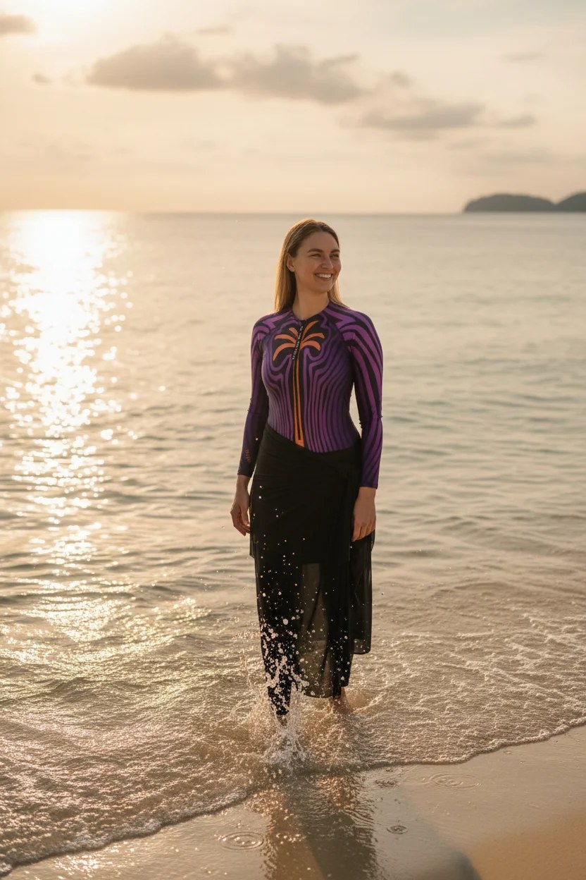 Retro Palm Rashguard