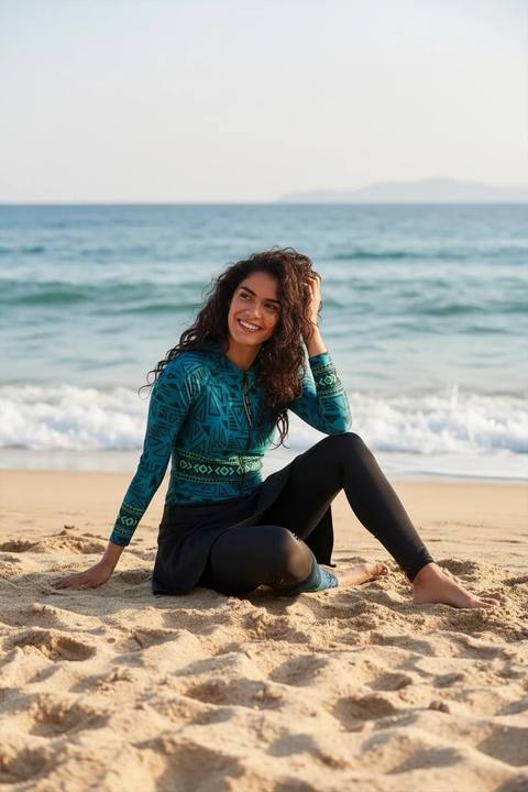 Boho Hemline Rashguard