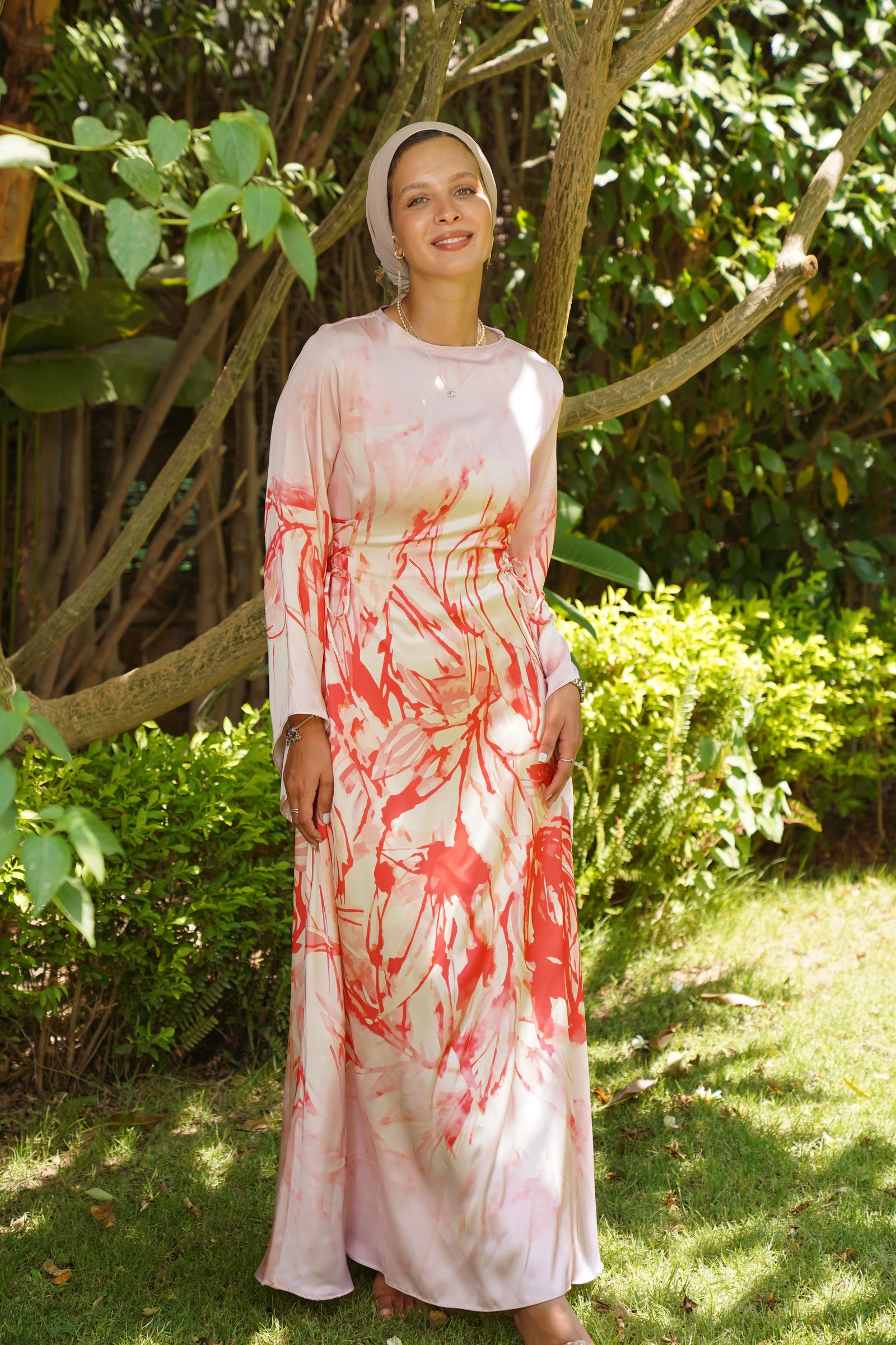 Summer Girl Satin Dress