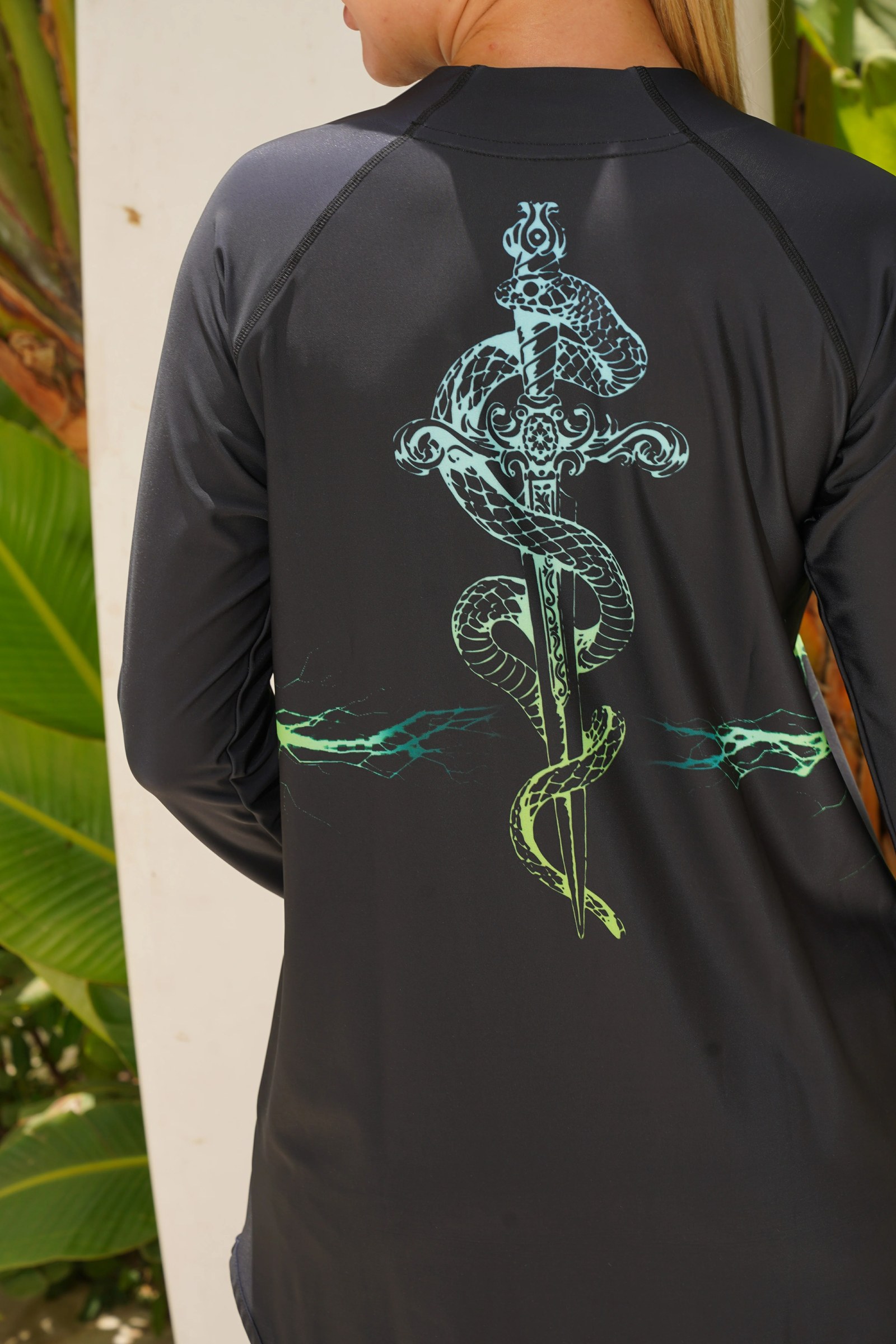 Electric Long Rashguard