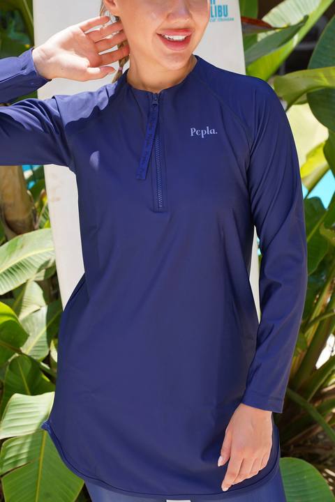 Navy Long Rashguard