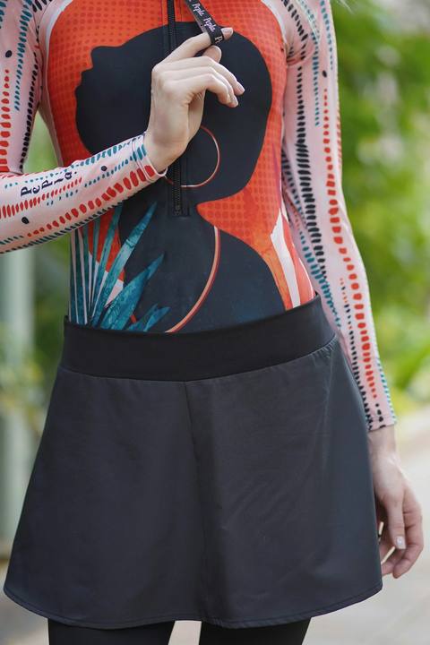 Black Board Skirt