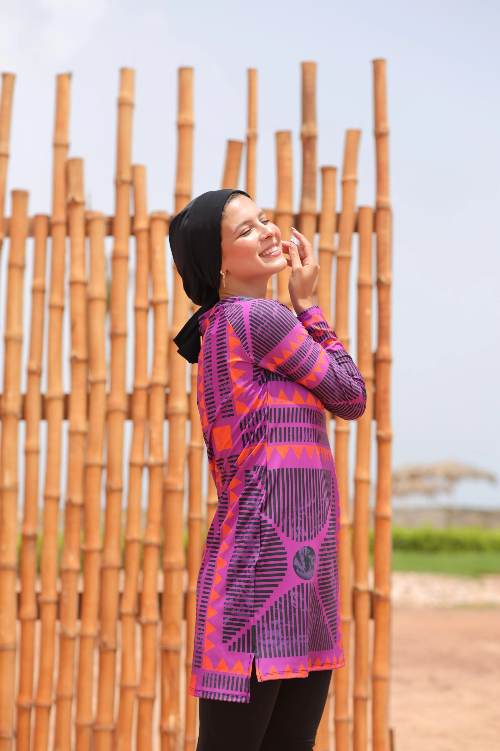 Purple Long Rashguard