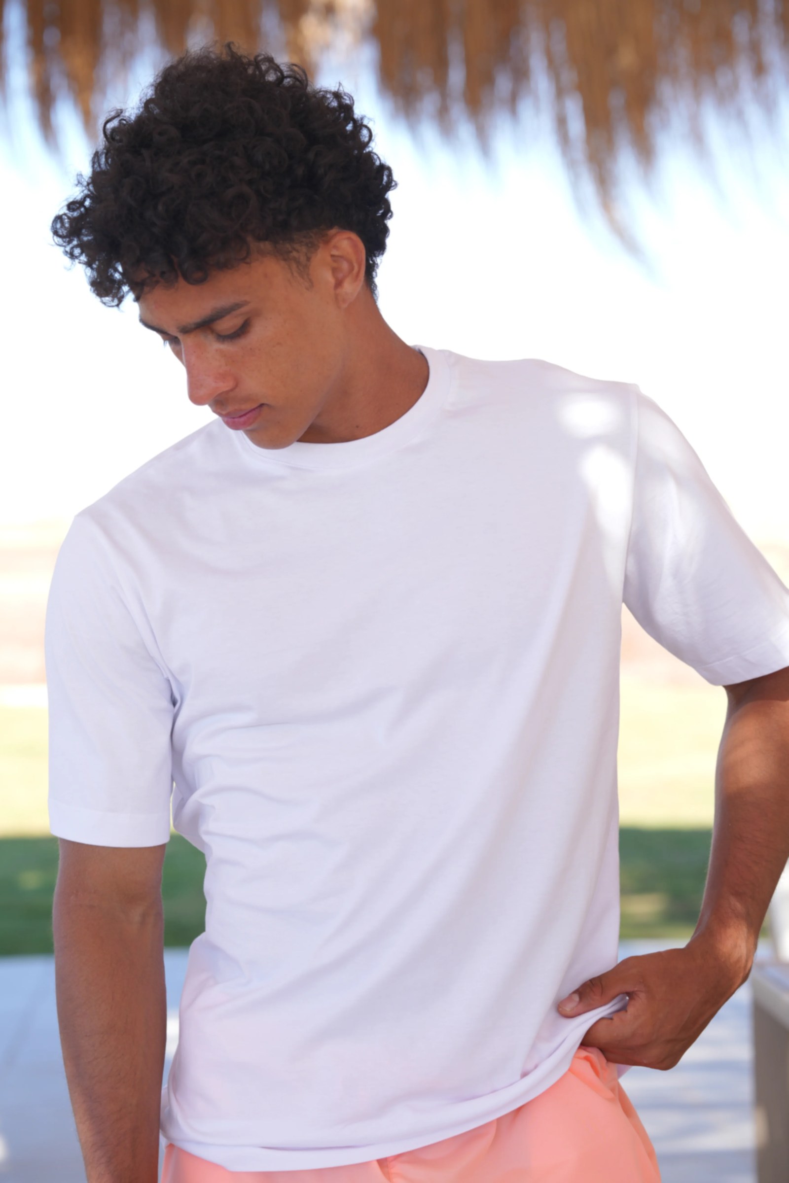 White Cotton T-Shirts