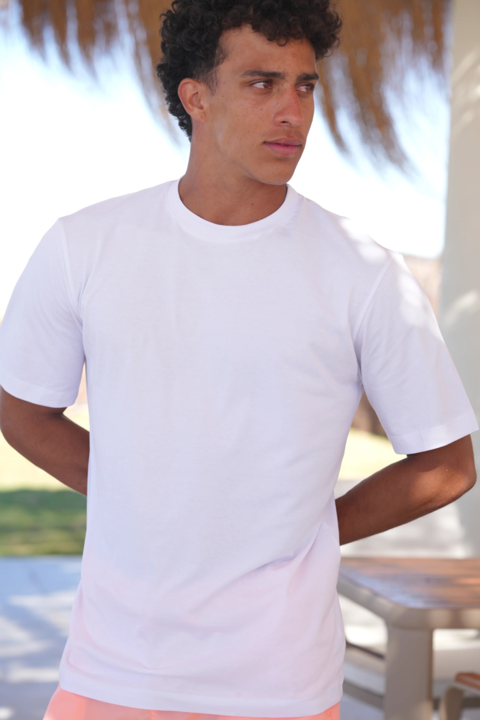 White Cotton T-Shirts