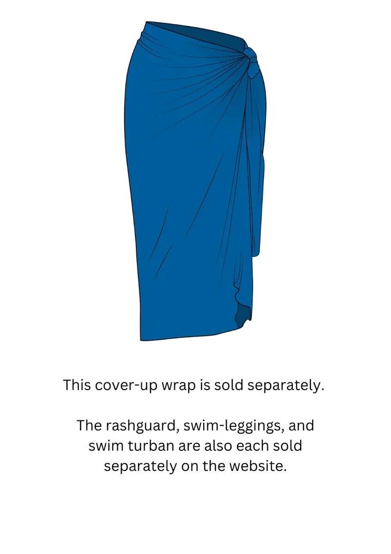 Ocean Blue Cover Up