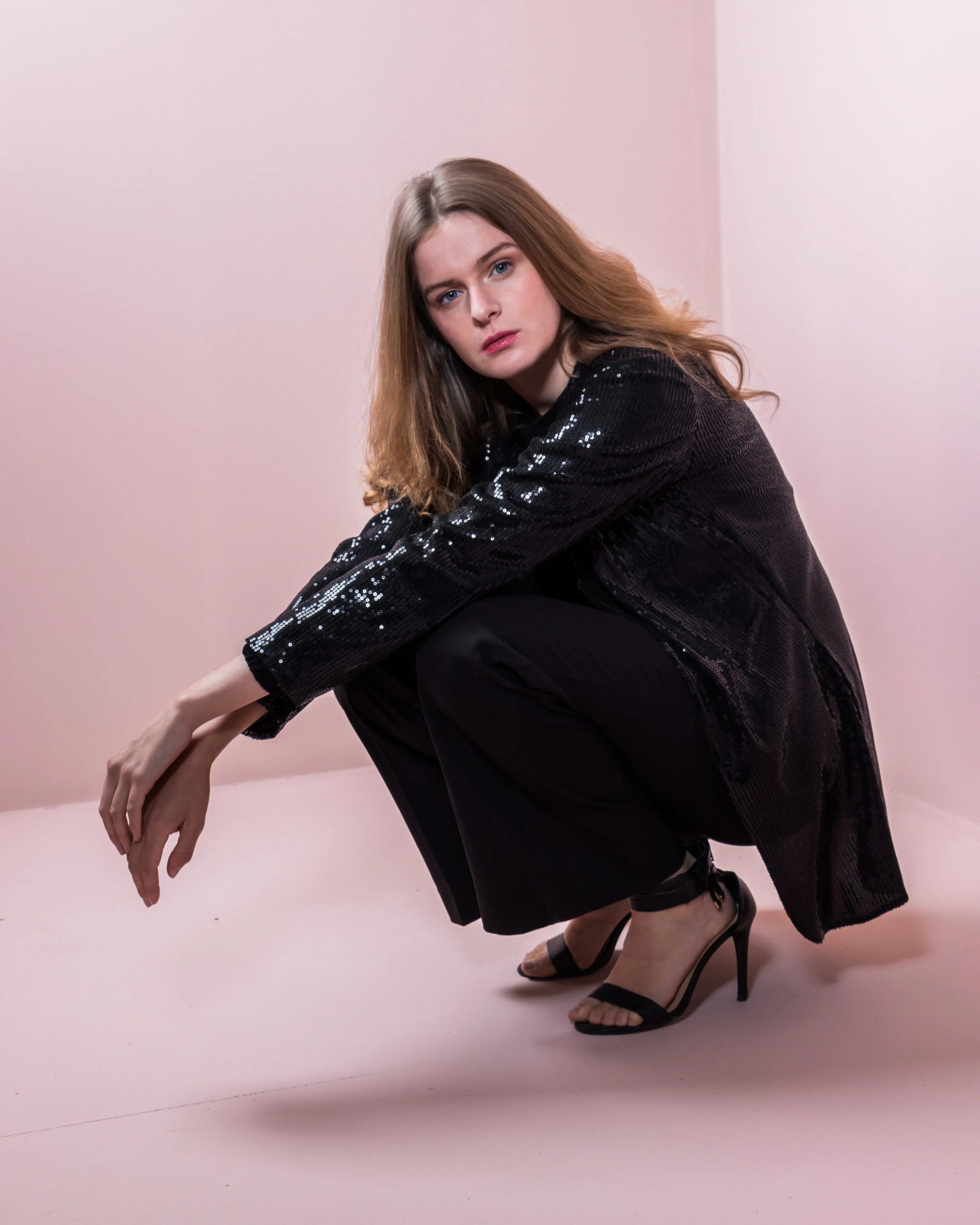 Black party blazer
