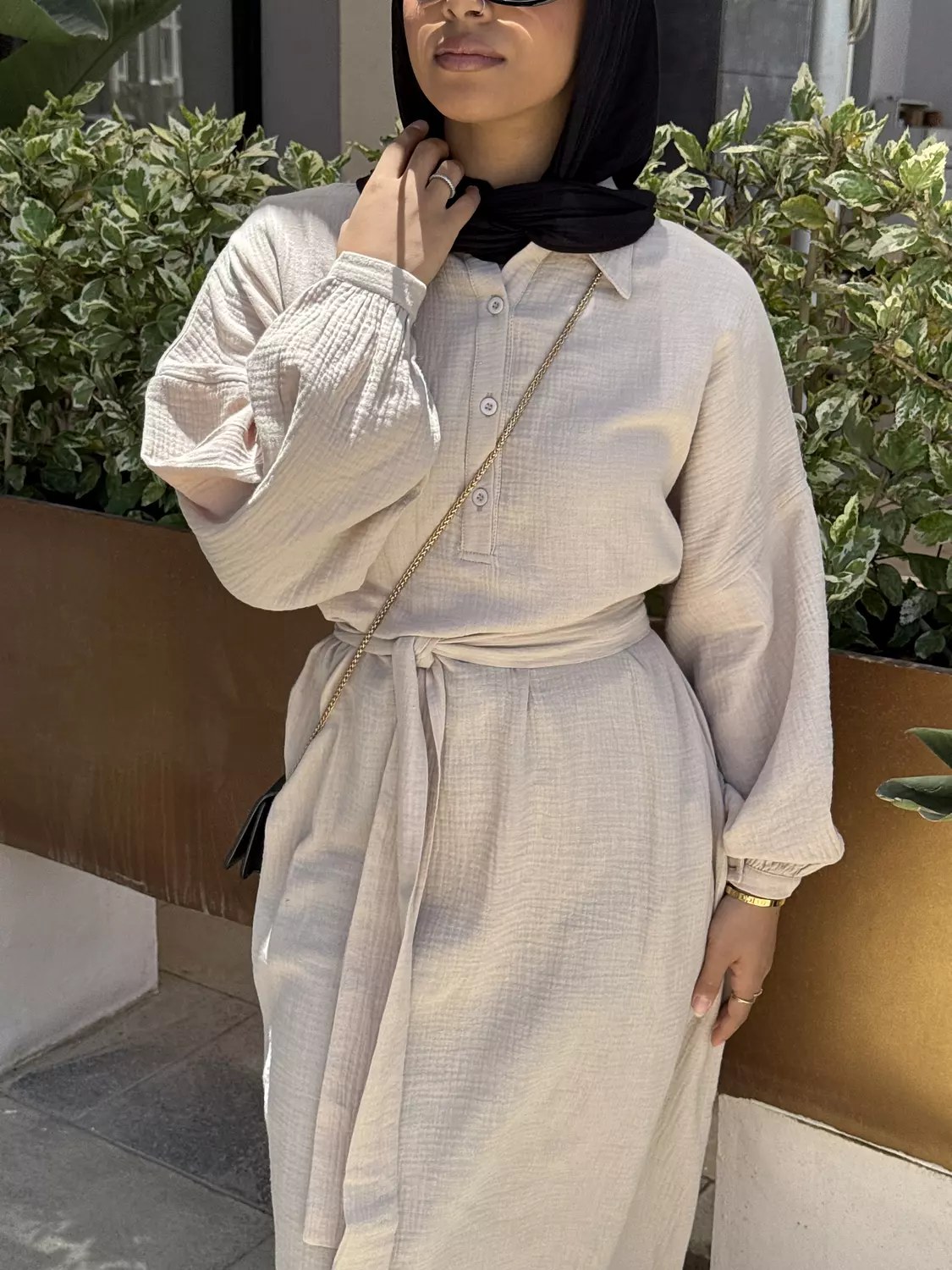Feels like summer dress in beige