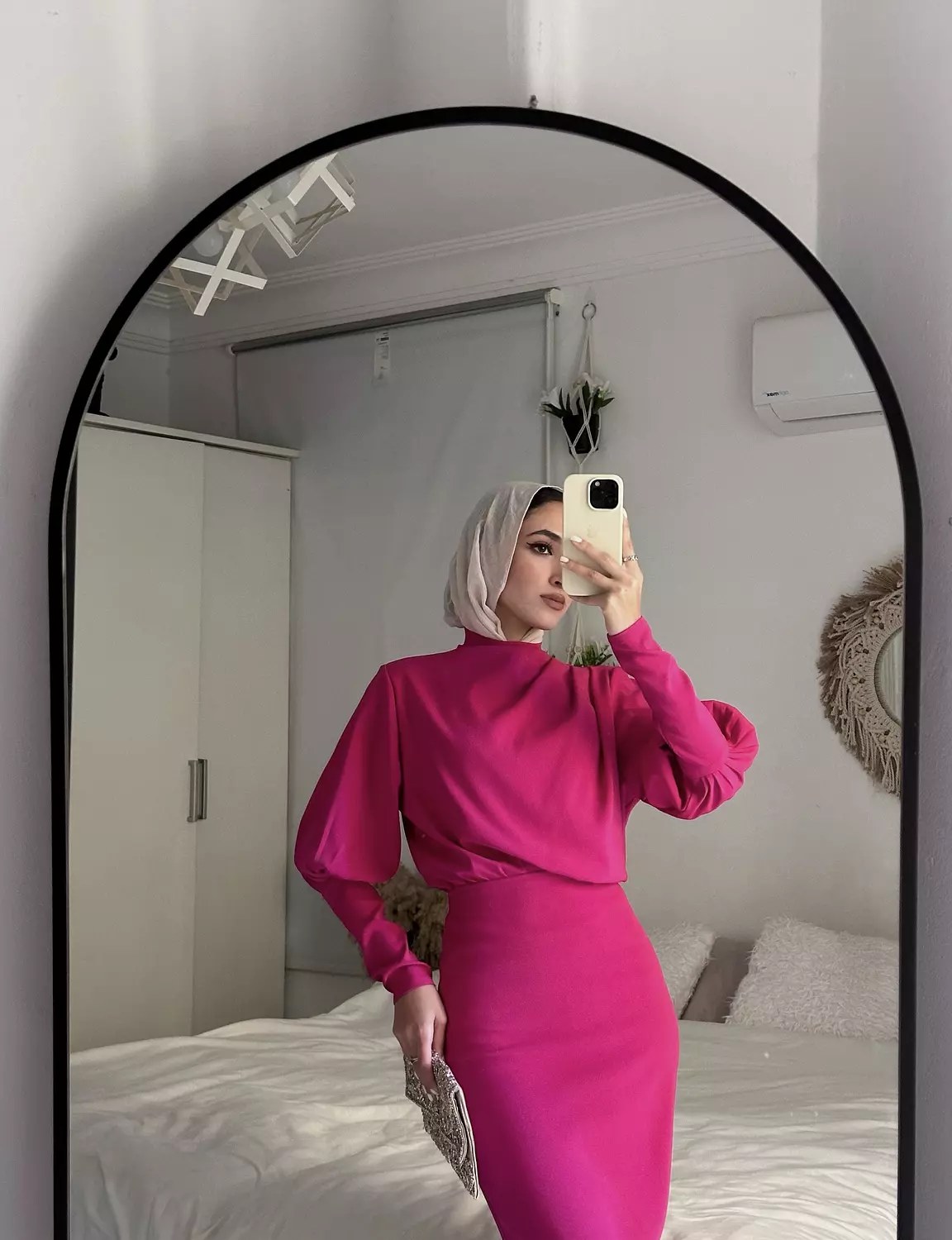 Fuchsia dress