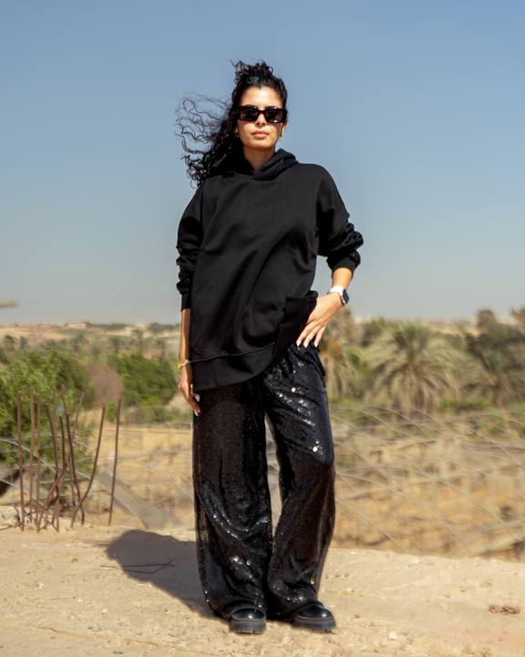 Black Sequins Set