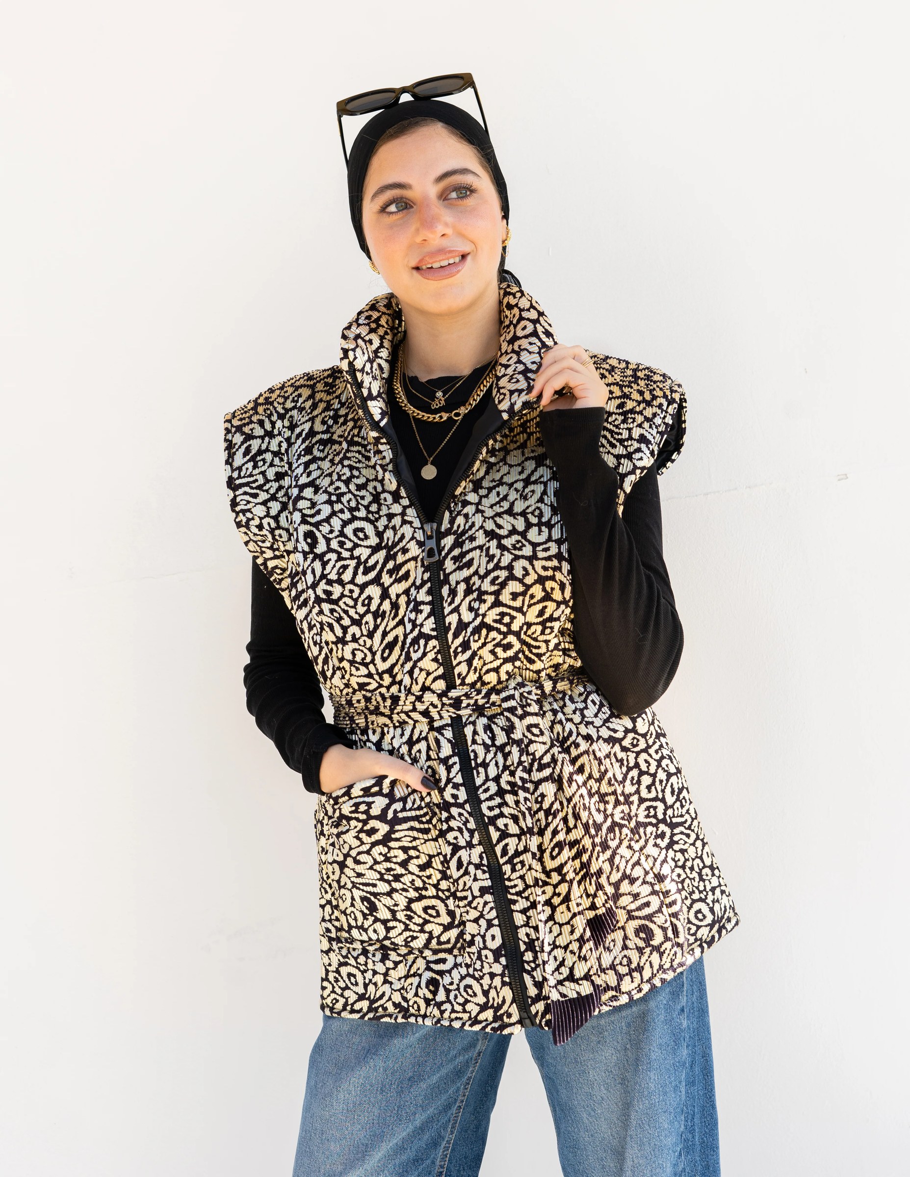 Golden Cheetah Vest