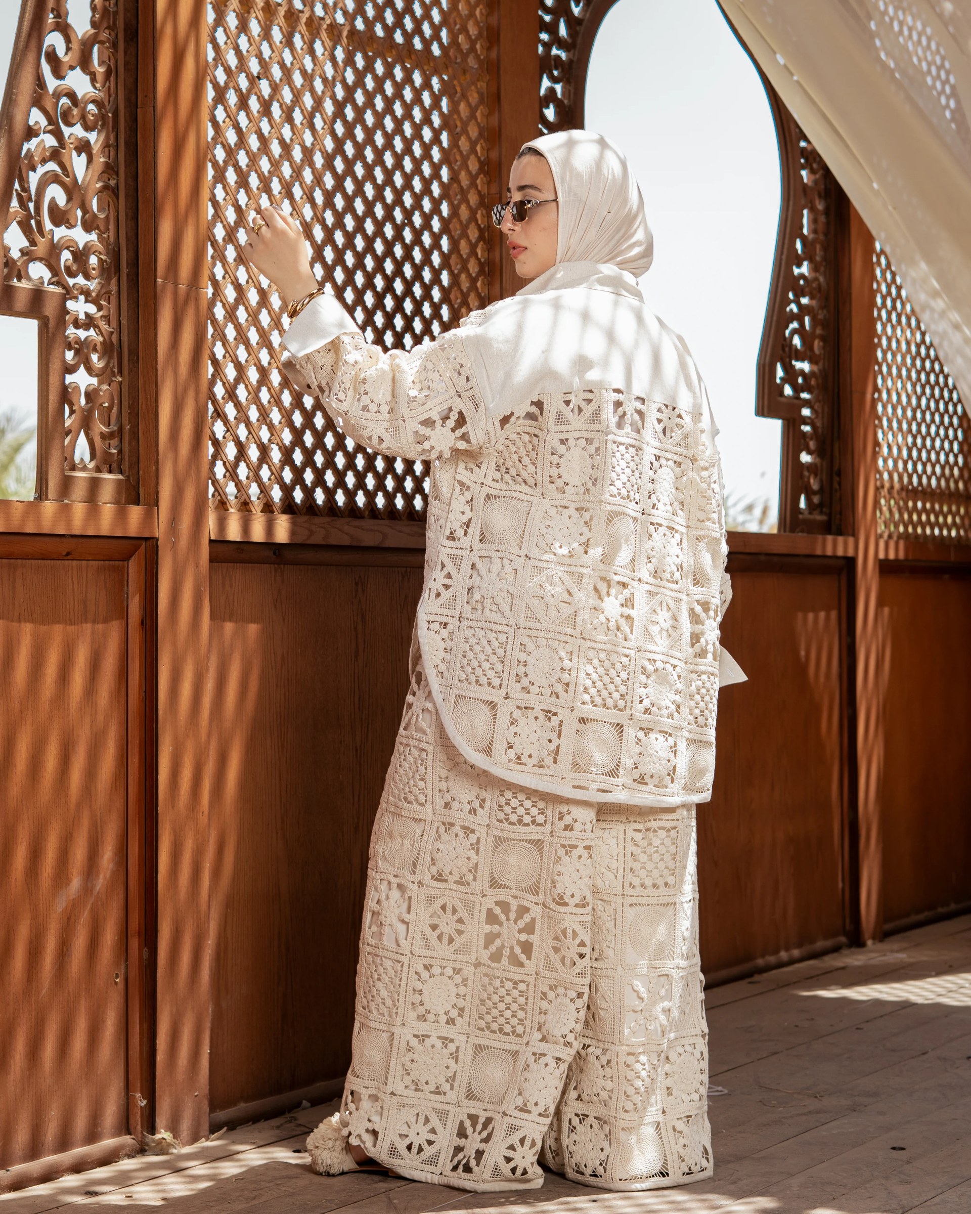 Nabila In White Set