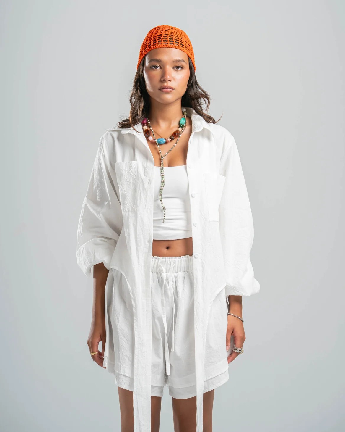 WHITE COASTAL SHIRT