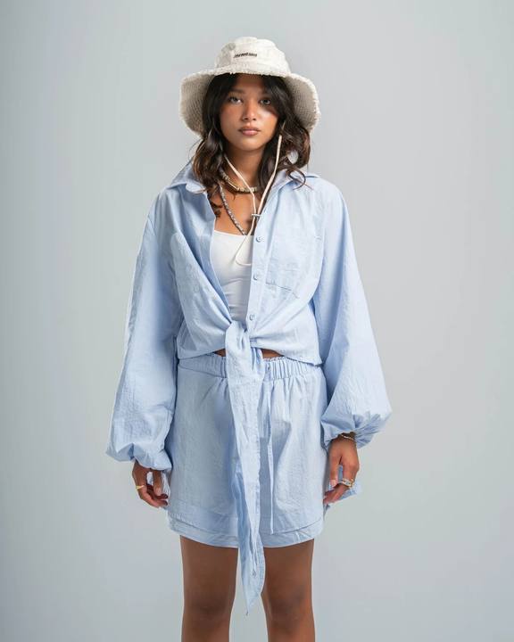 BABY BLUE COASTAL SHIRT