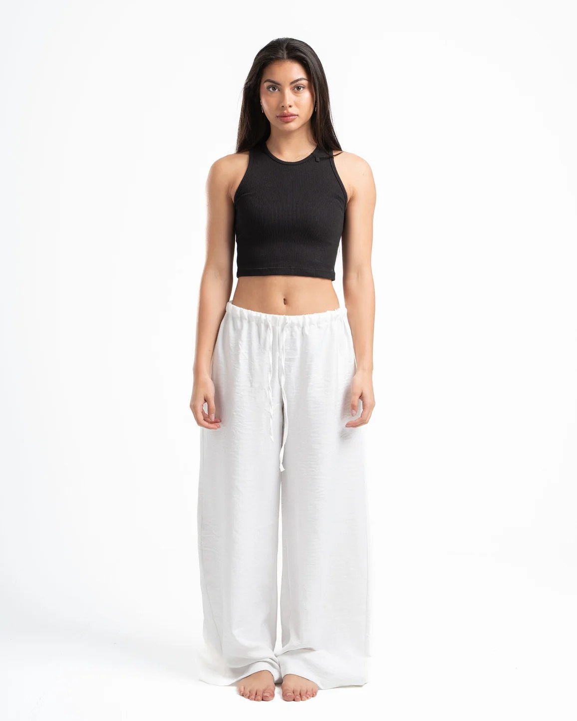 White Linen Pants
