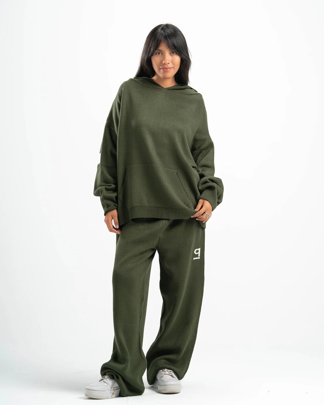 PSYCH OLIVE KNITTED PANTS