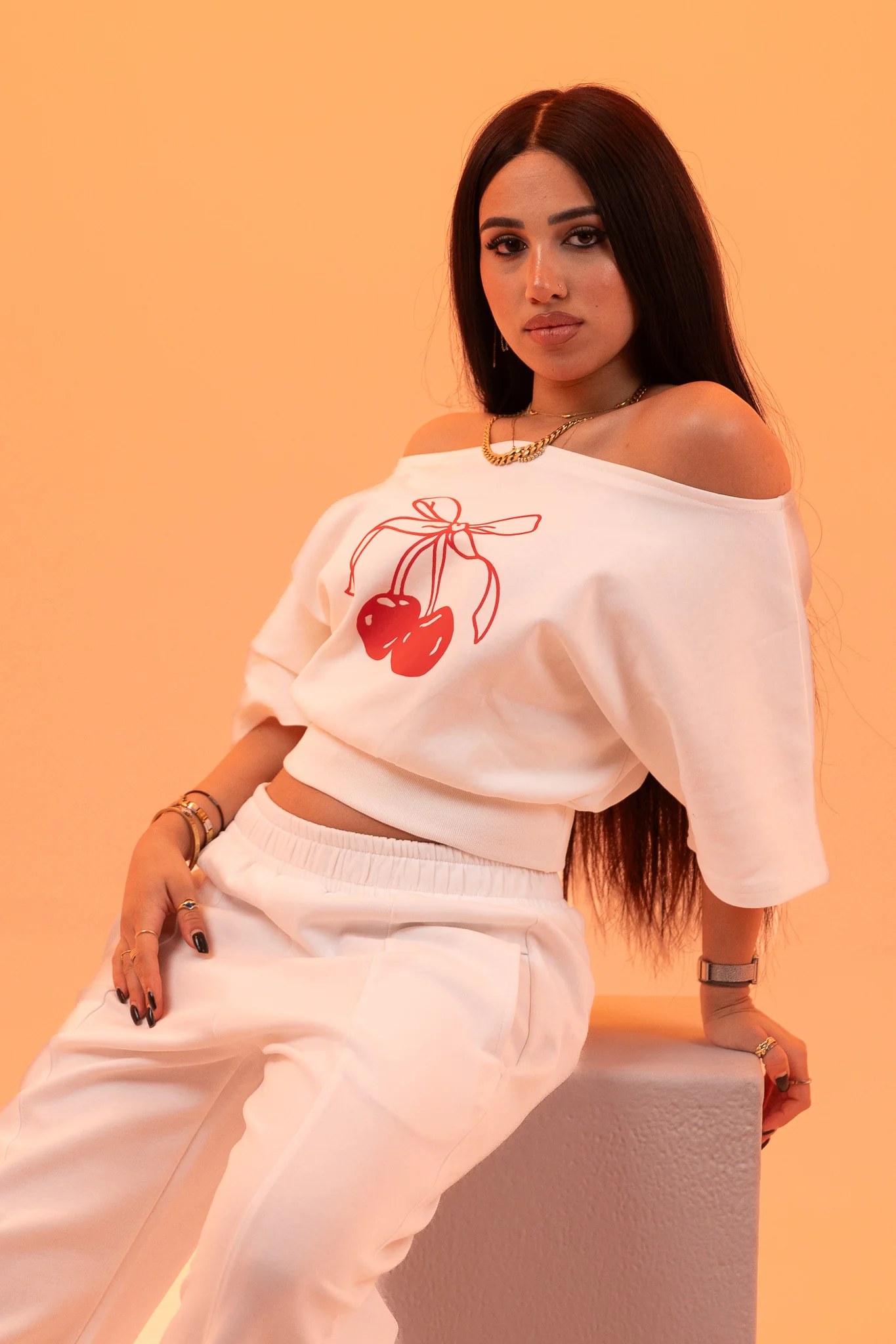 Lowkey Rich Set - White