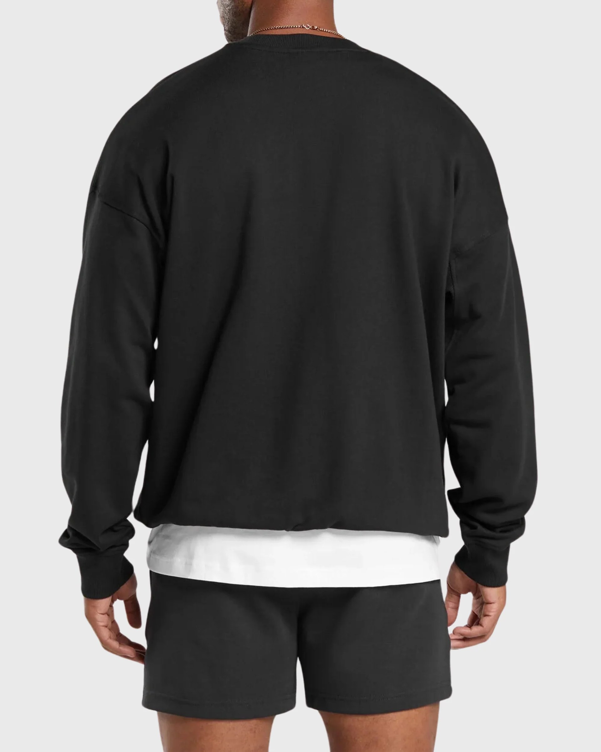 Fleece Oversized Crew Neck