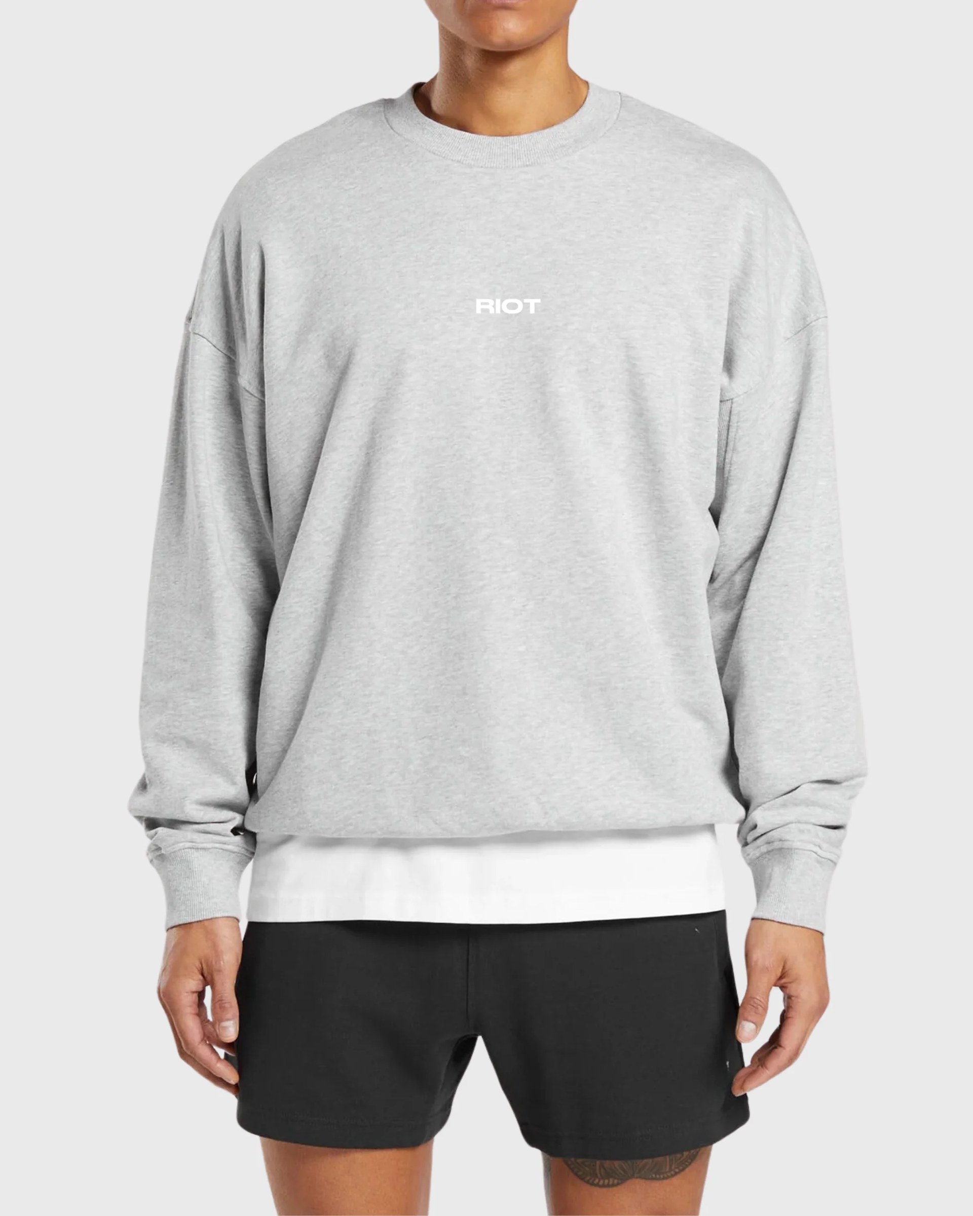 Fleece Oversized Crew Neck