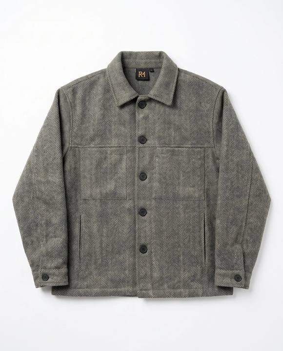 The Herringbone Overshirt