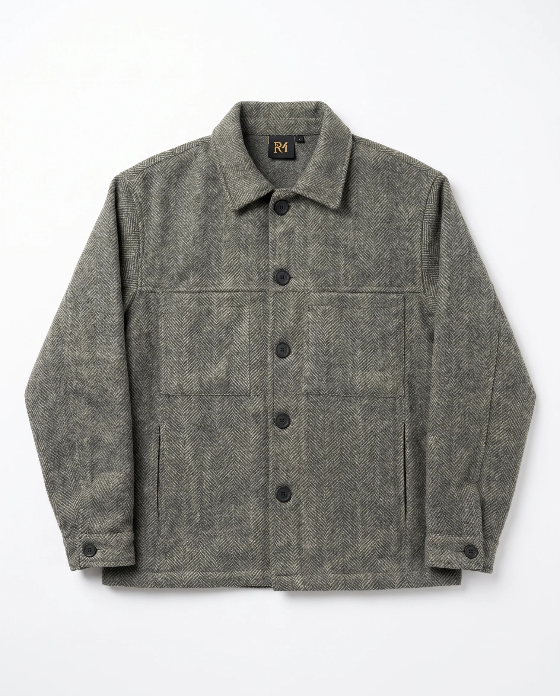 The Herringbone Overshirt