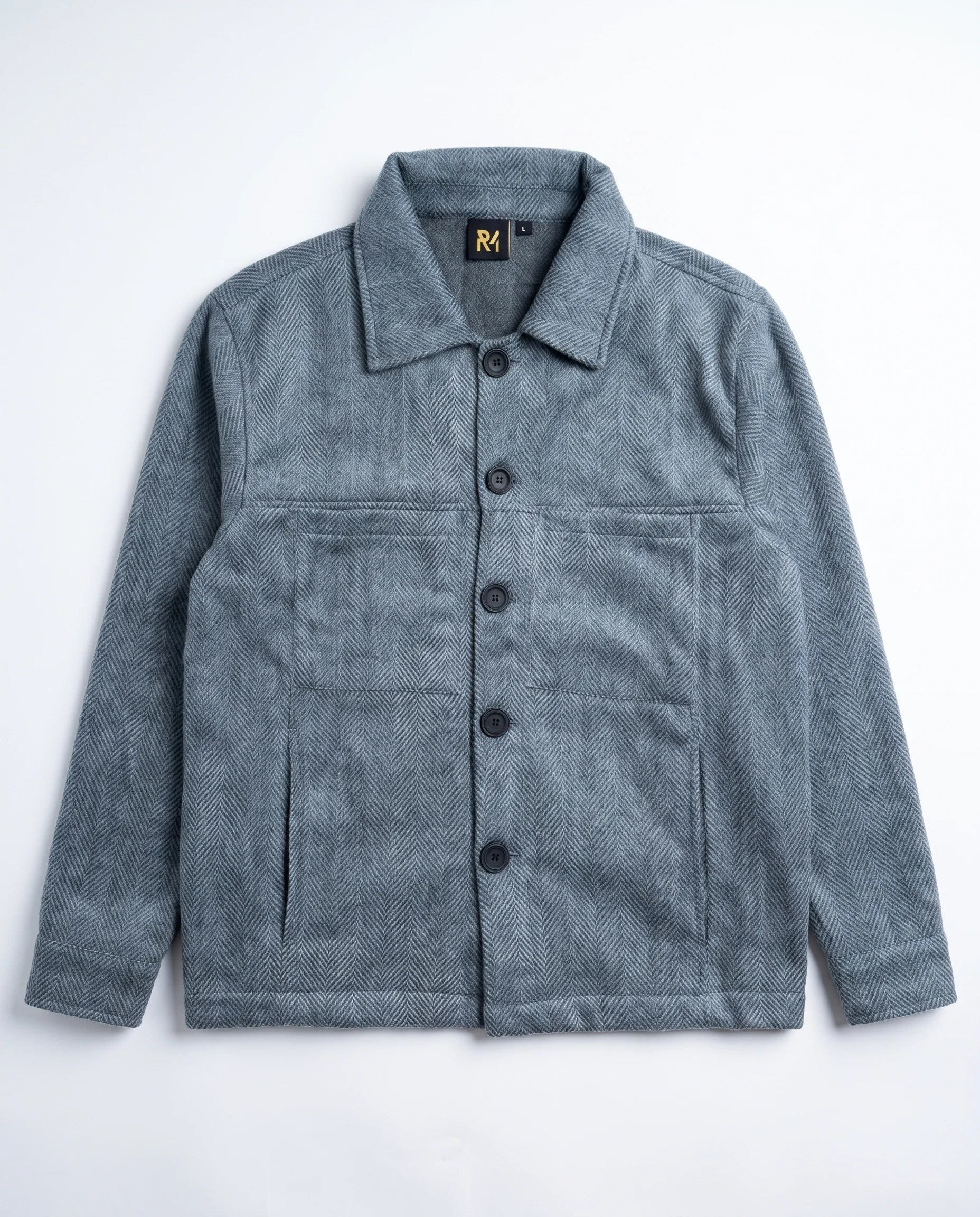 The Herringbone Overshirt