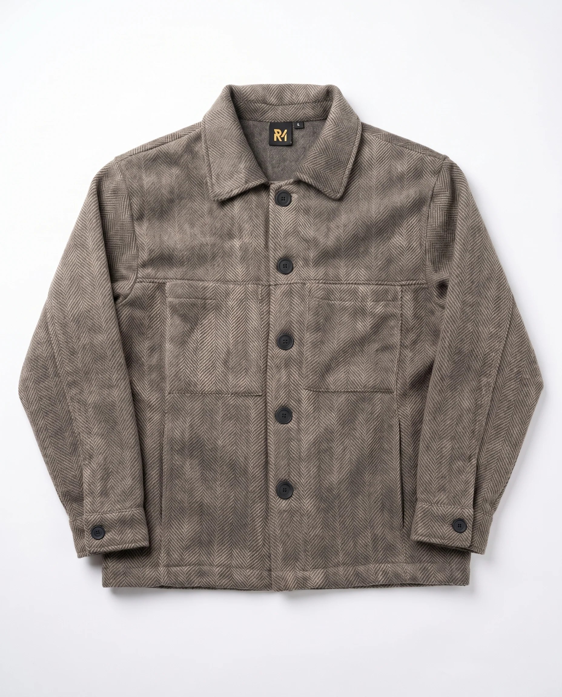 The Herringbone Overshirt