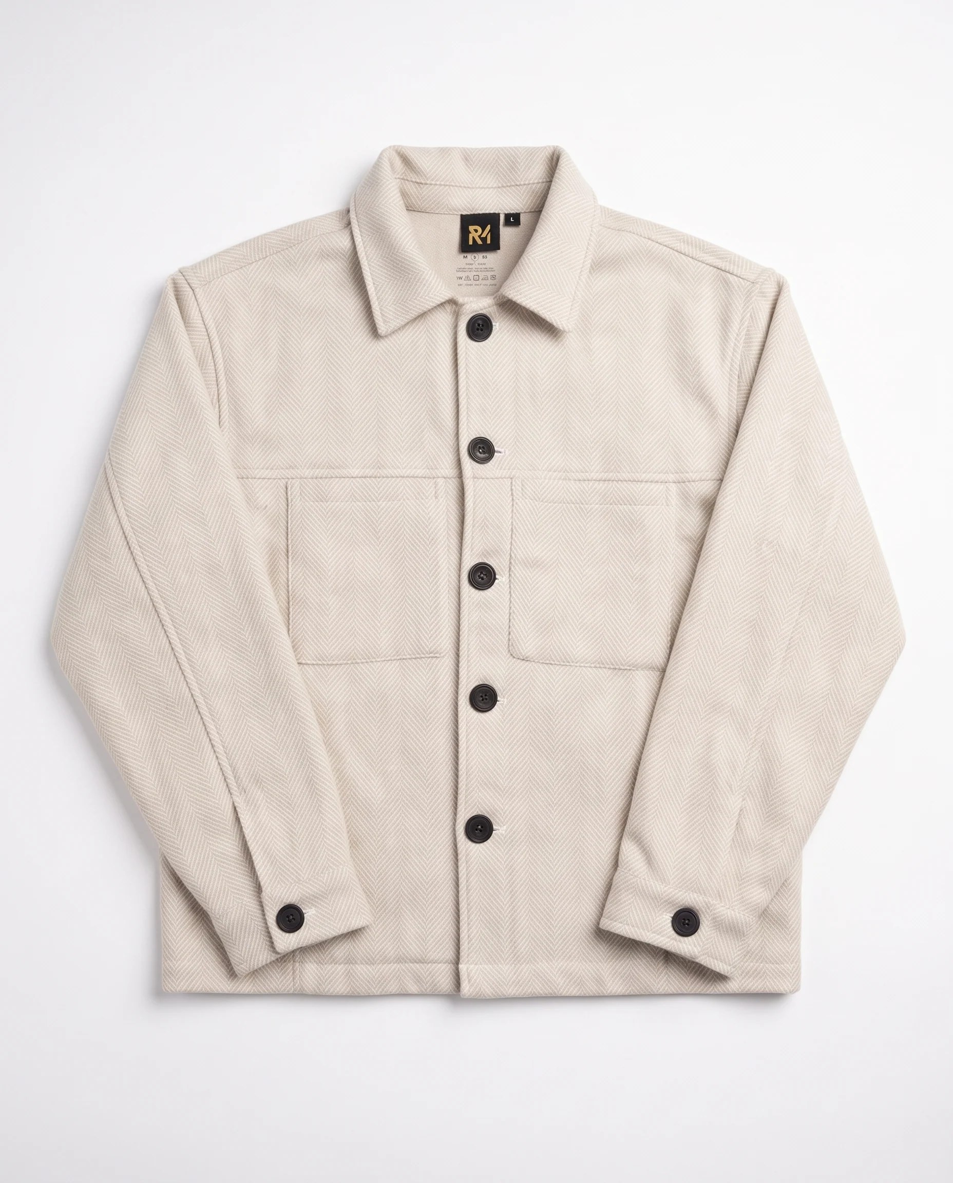 The Herringbone Overshirt