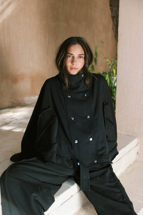 Daiy Cotton Set In Black