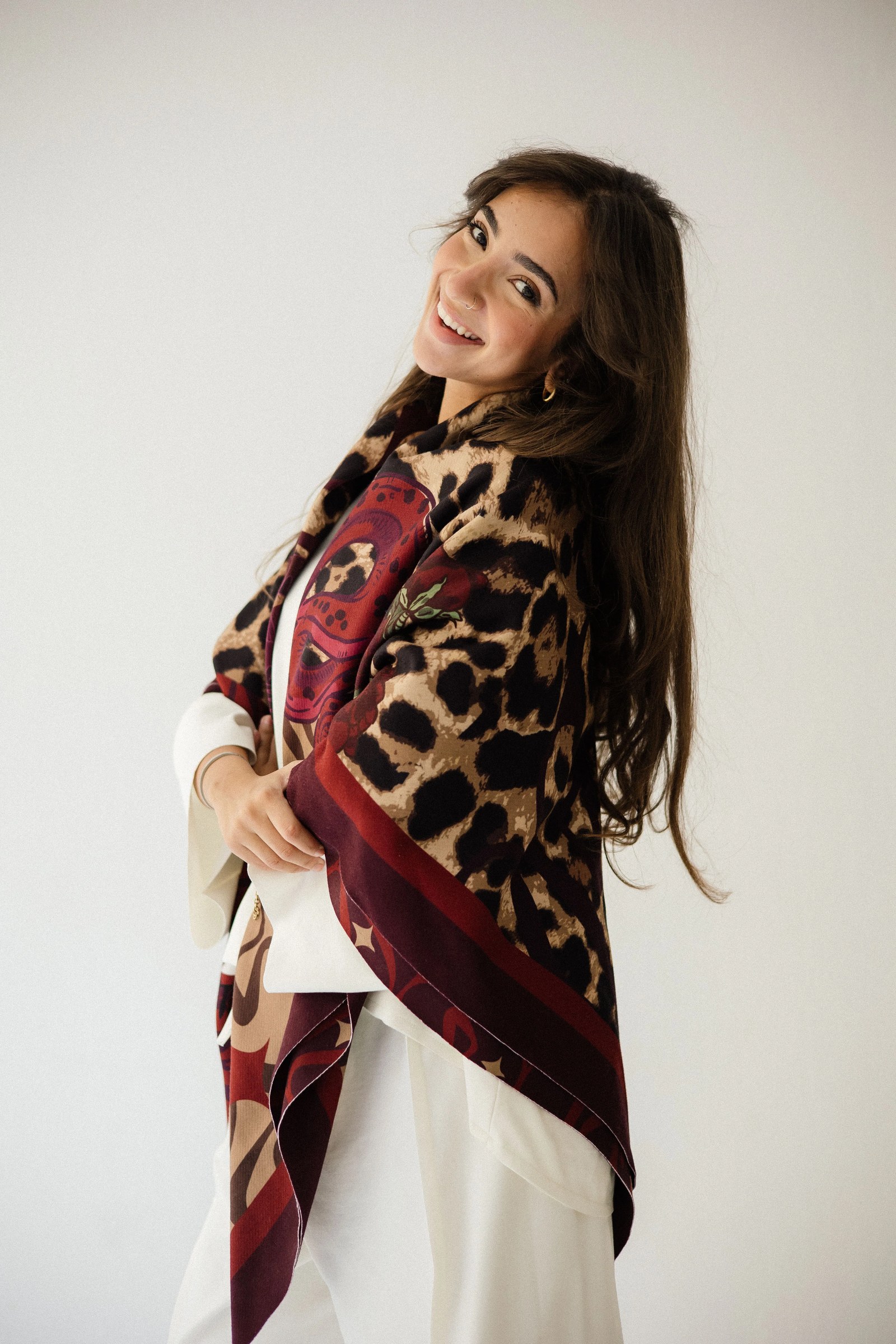 Leopard Scarf