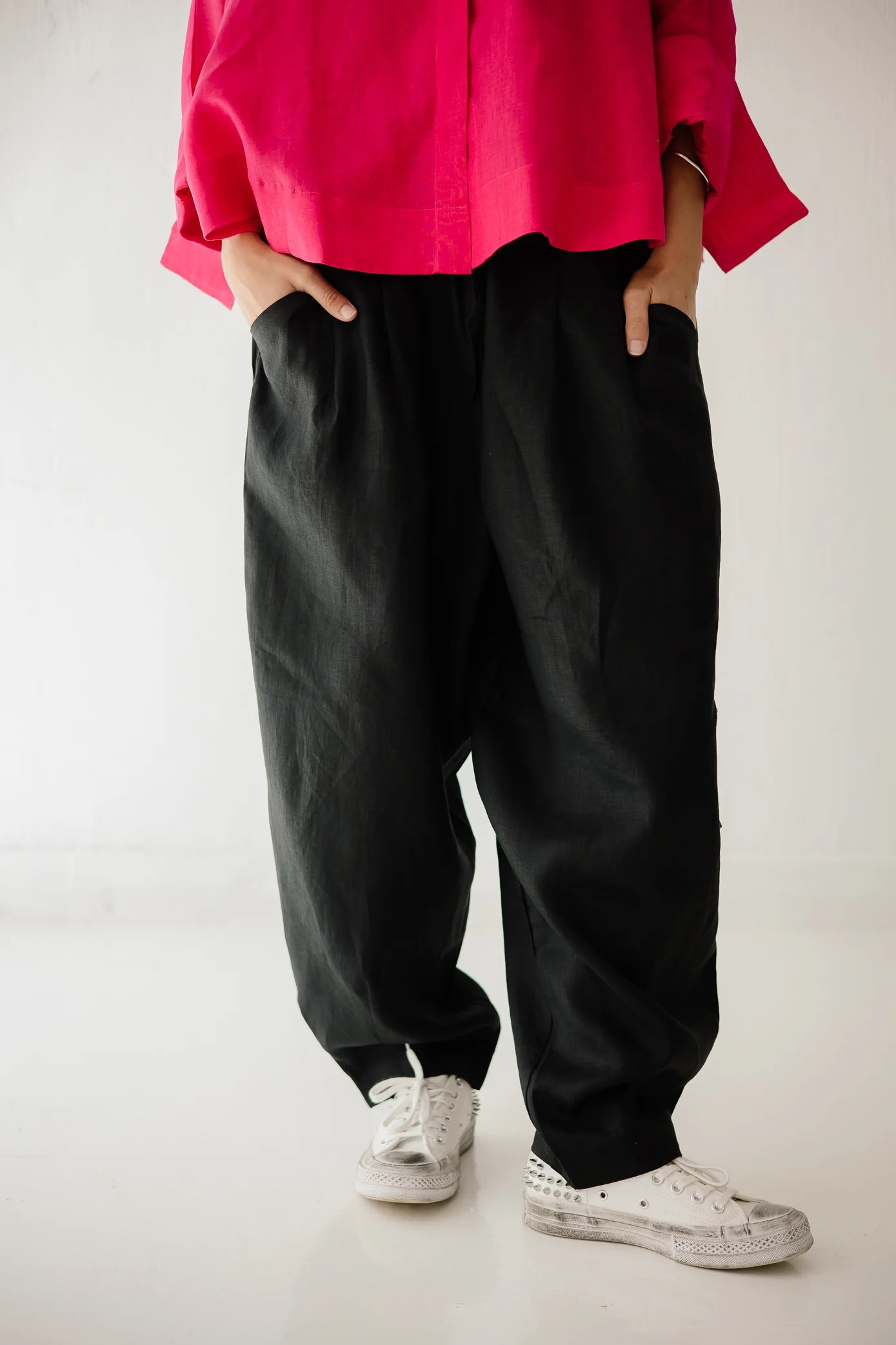 Balloon Pant In Black