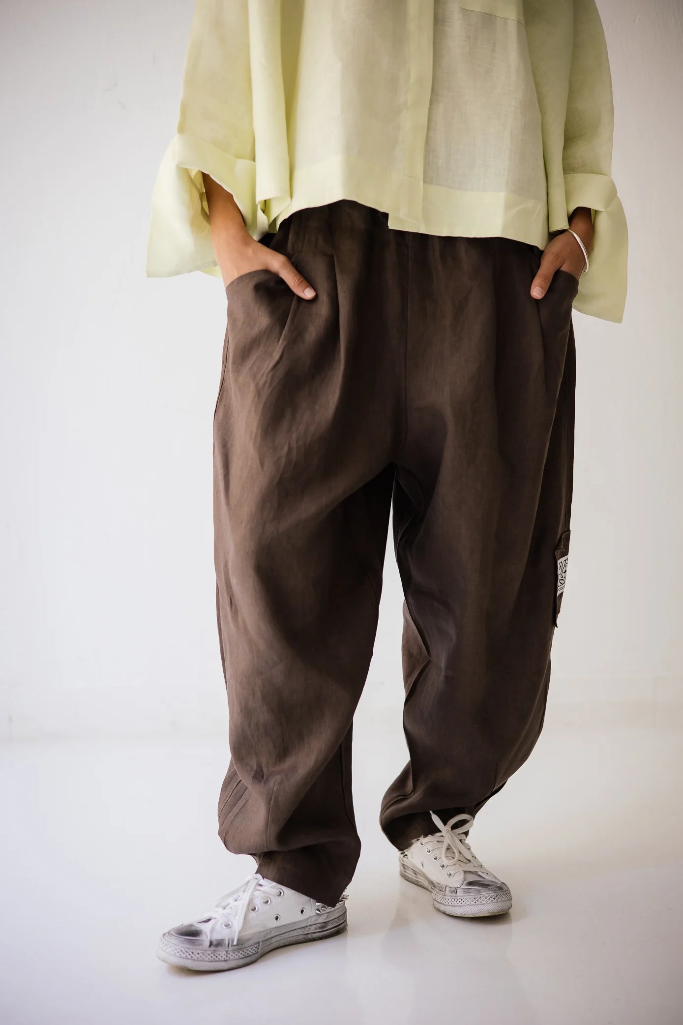 Balloon Pant In Brown