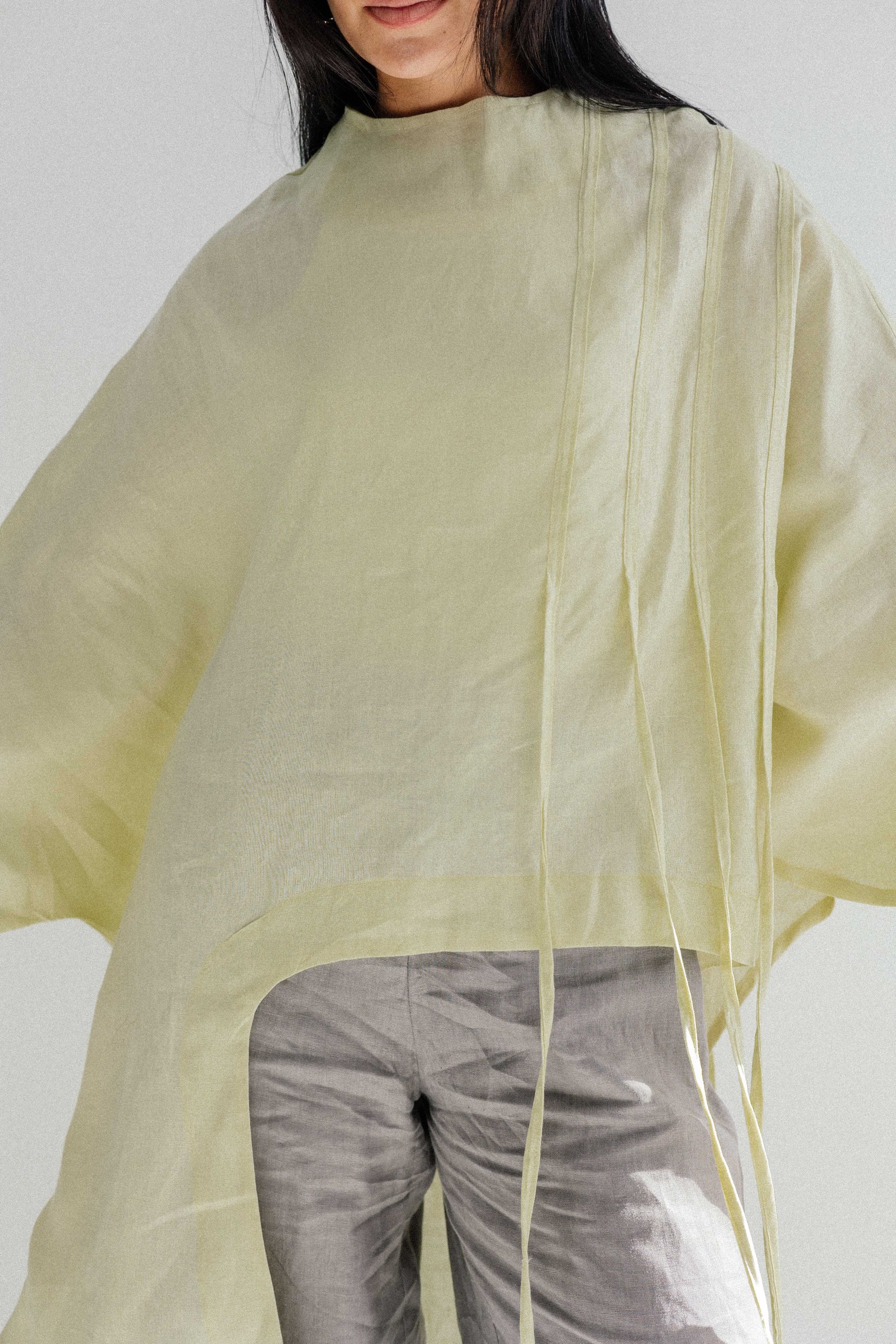 Side To Side Top In Butter Yellow