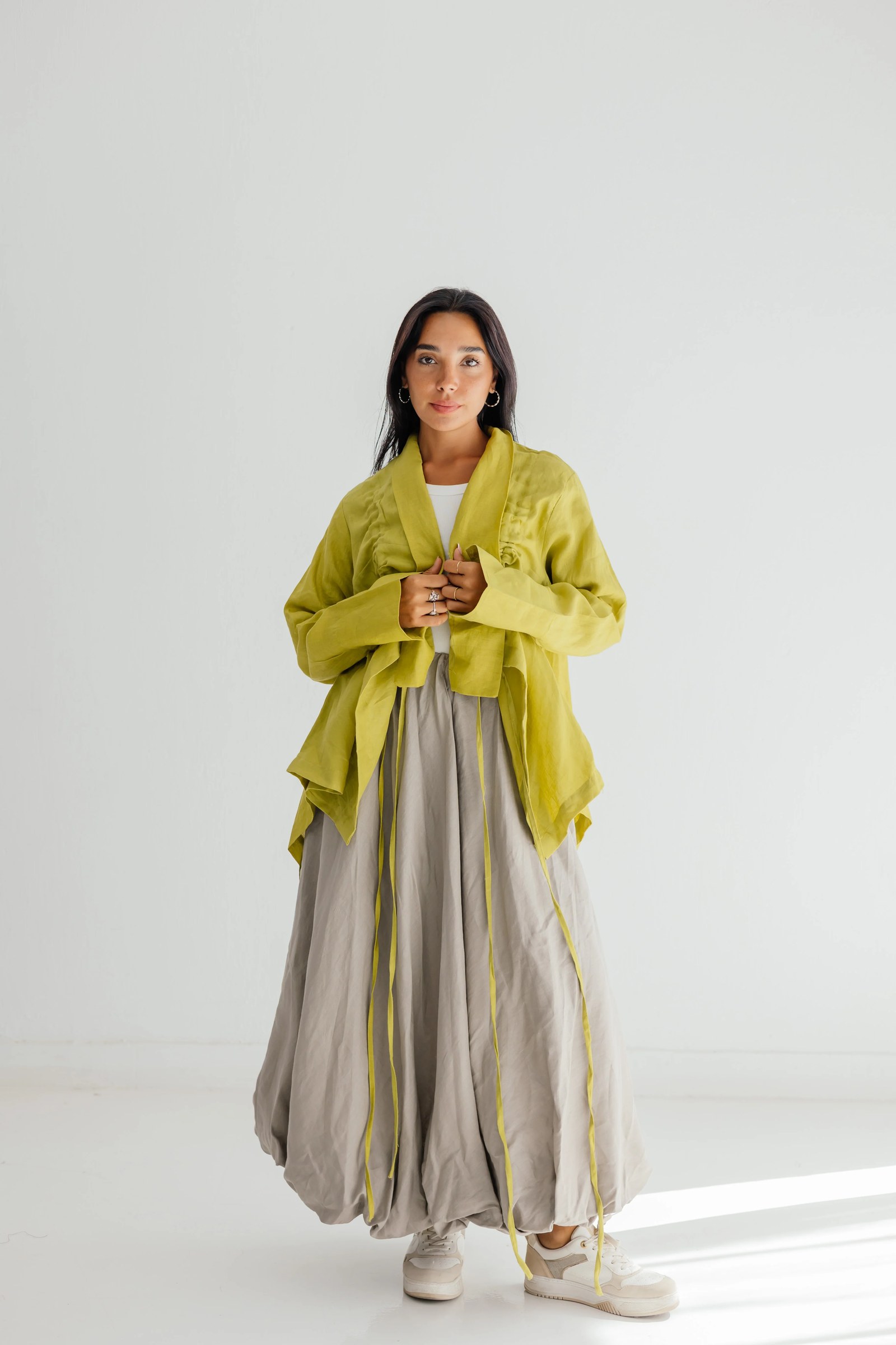 Balloon Skirt In Griesh