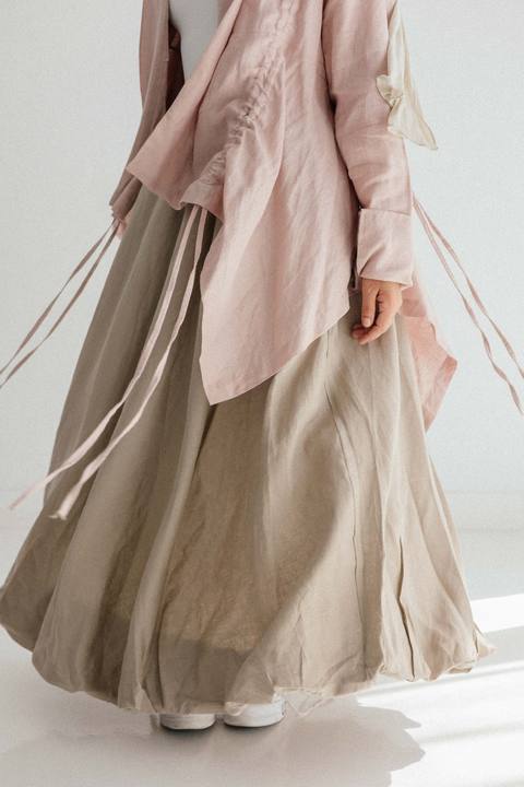 Balloon Skirt In Cafe