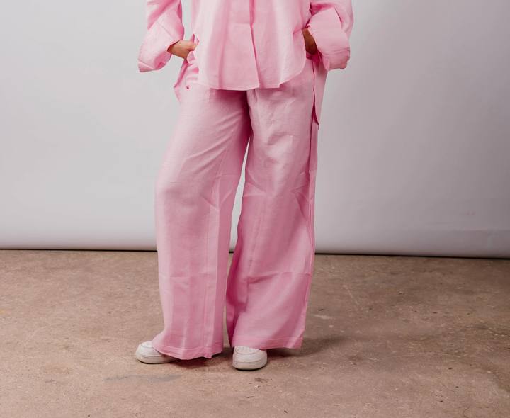 Basic Pant In Pink