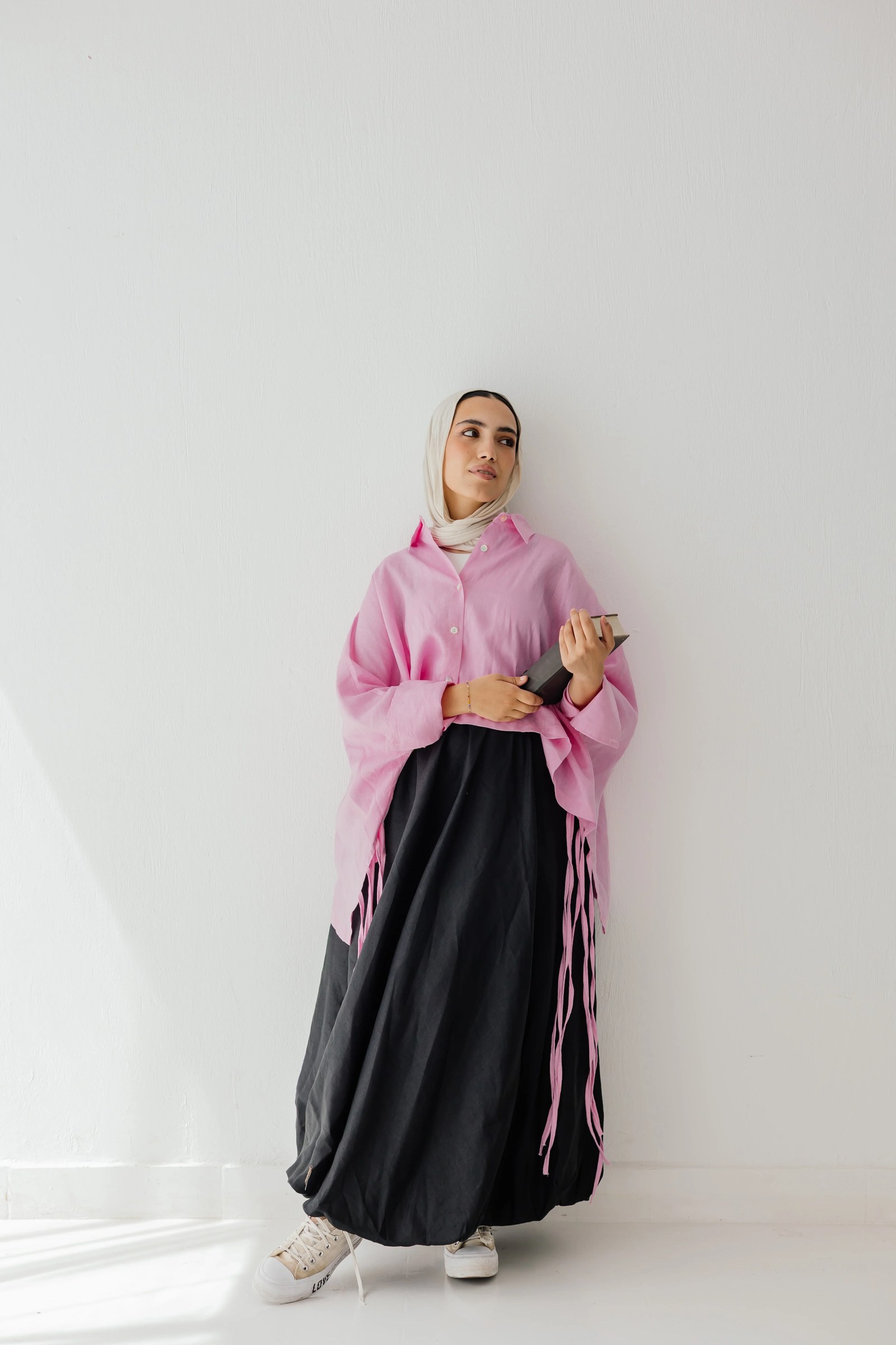 Fringes Shirt In Pink