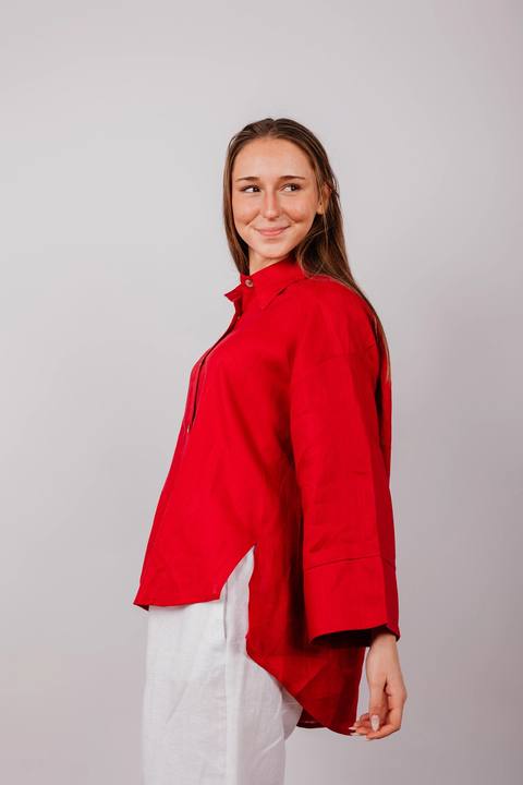 Basic Shirt In Red