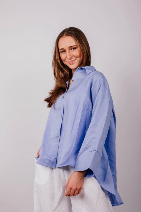 Basic Shirt In Blue