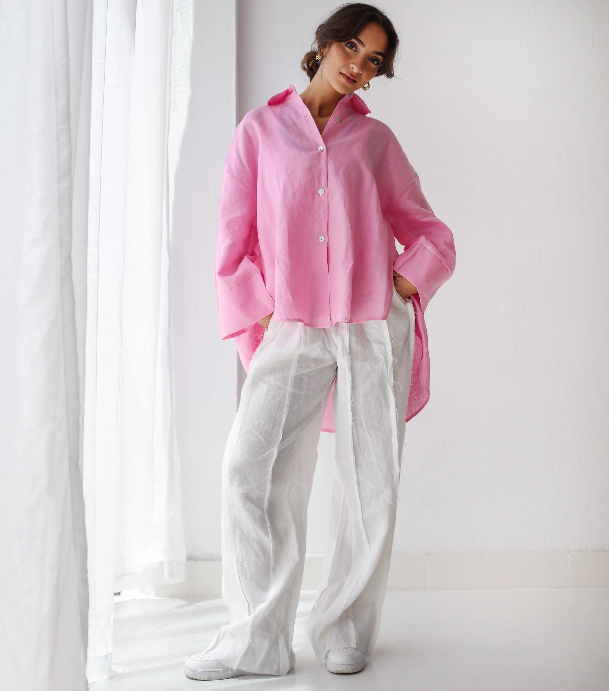 Basic Shirt In Pink