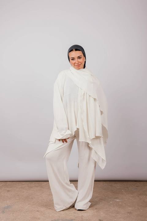 Crushed Set In Offwhite