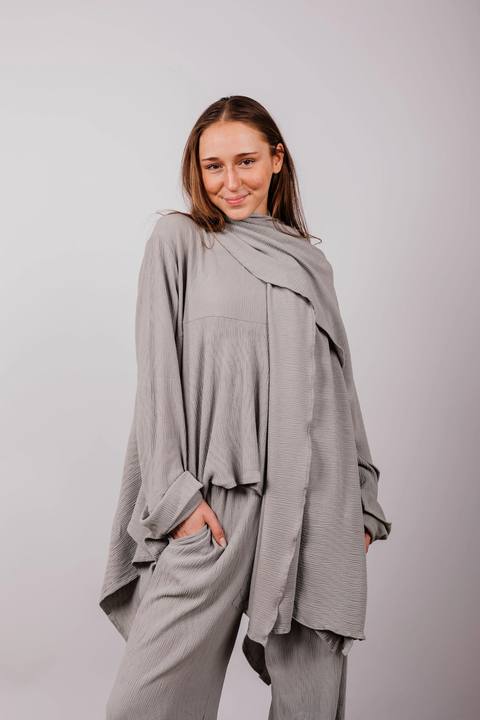 Crushed Set In Grey