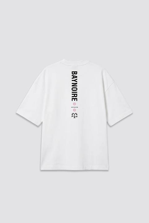 04X Oversized White Baynoire 01E/04X T-Shirt