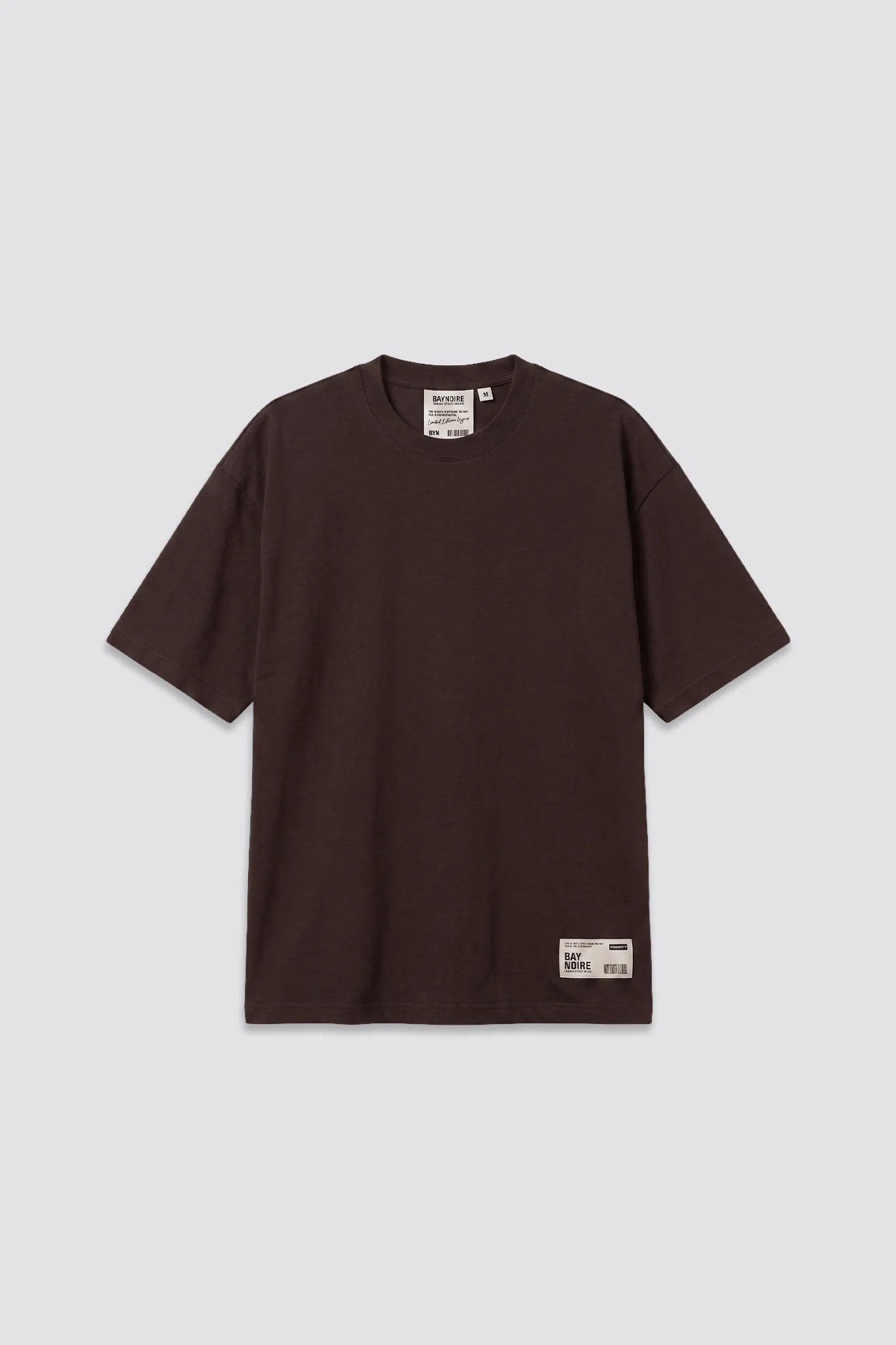 01E Oversized Core Brown T-Shirt