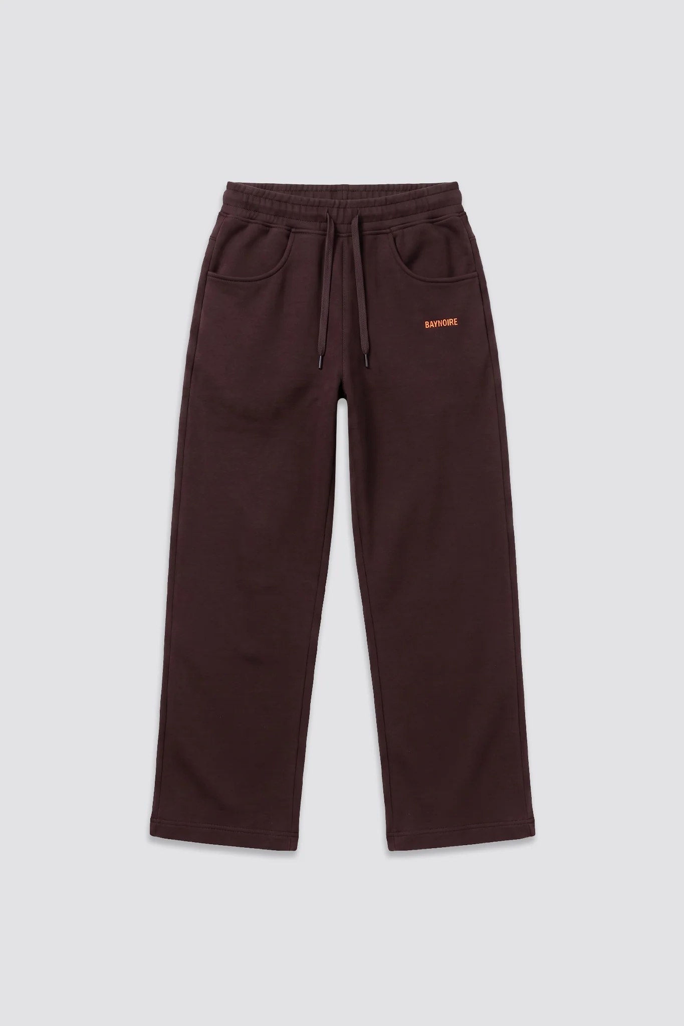 Dark Brown Logo II PL Oversized Sweatpants