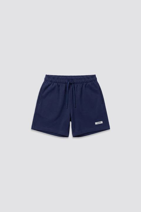 0IE Relaxed Navy Short Sweatshorts