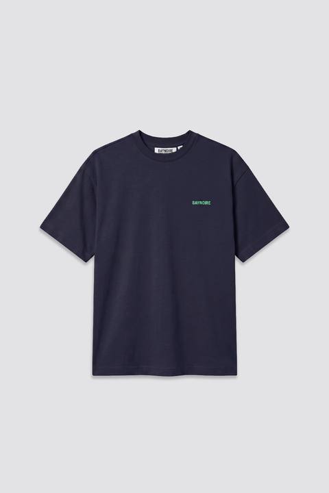 02P Oversized Navy T-shirt