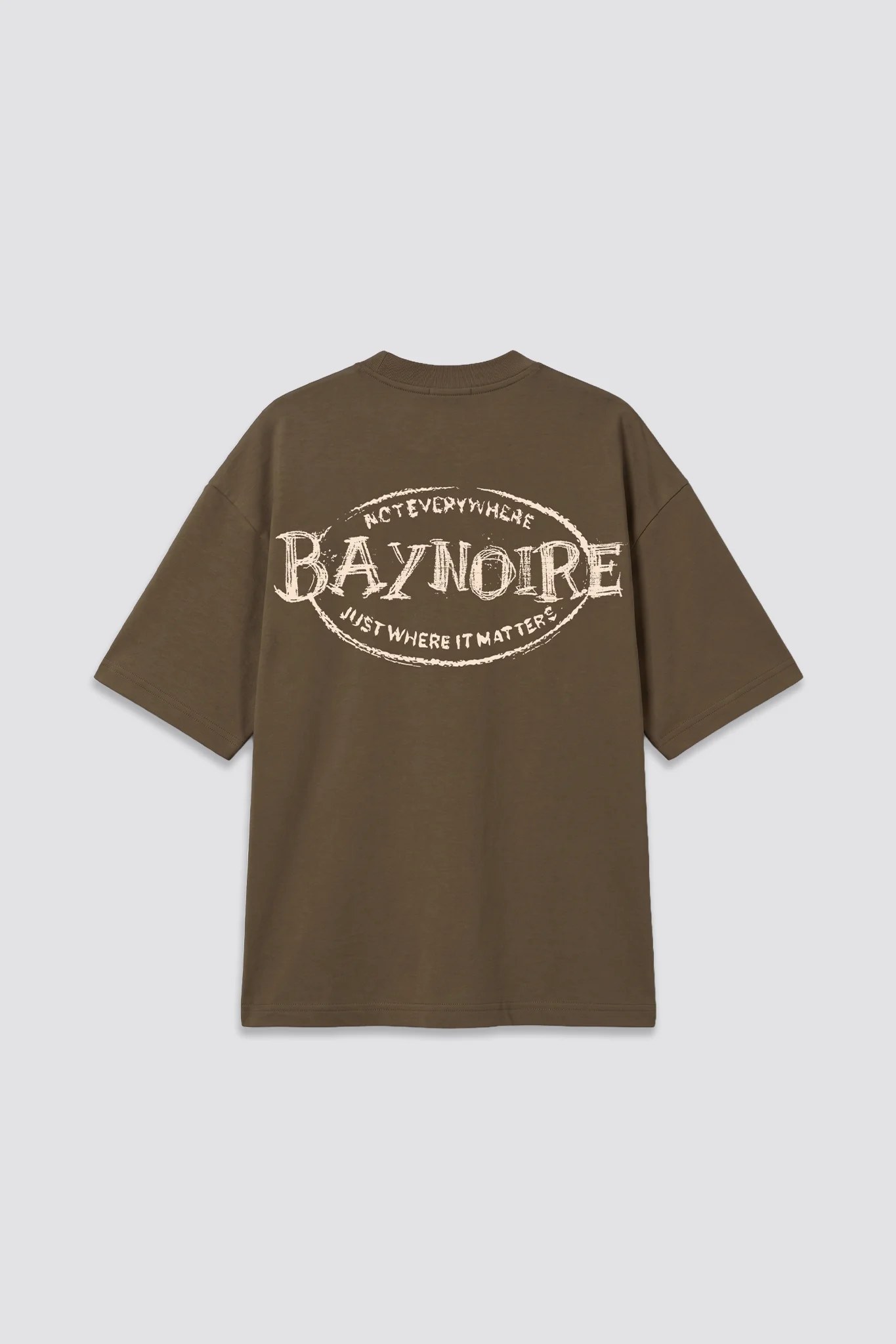 04X Oversized Olive Not Everywhere T-Shirt