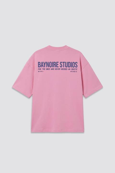 04X Oversized Pink Baynoire Studios E2 T-Shirt