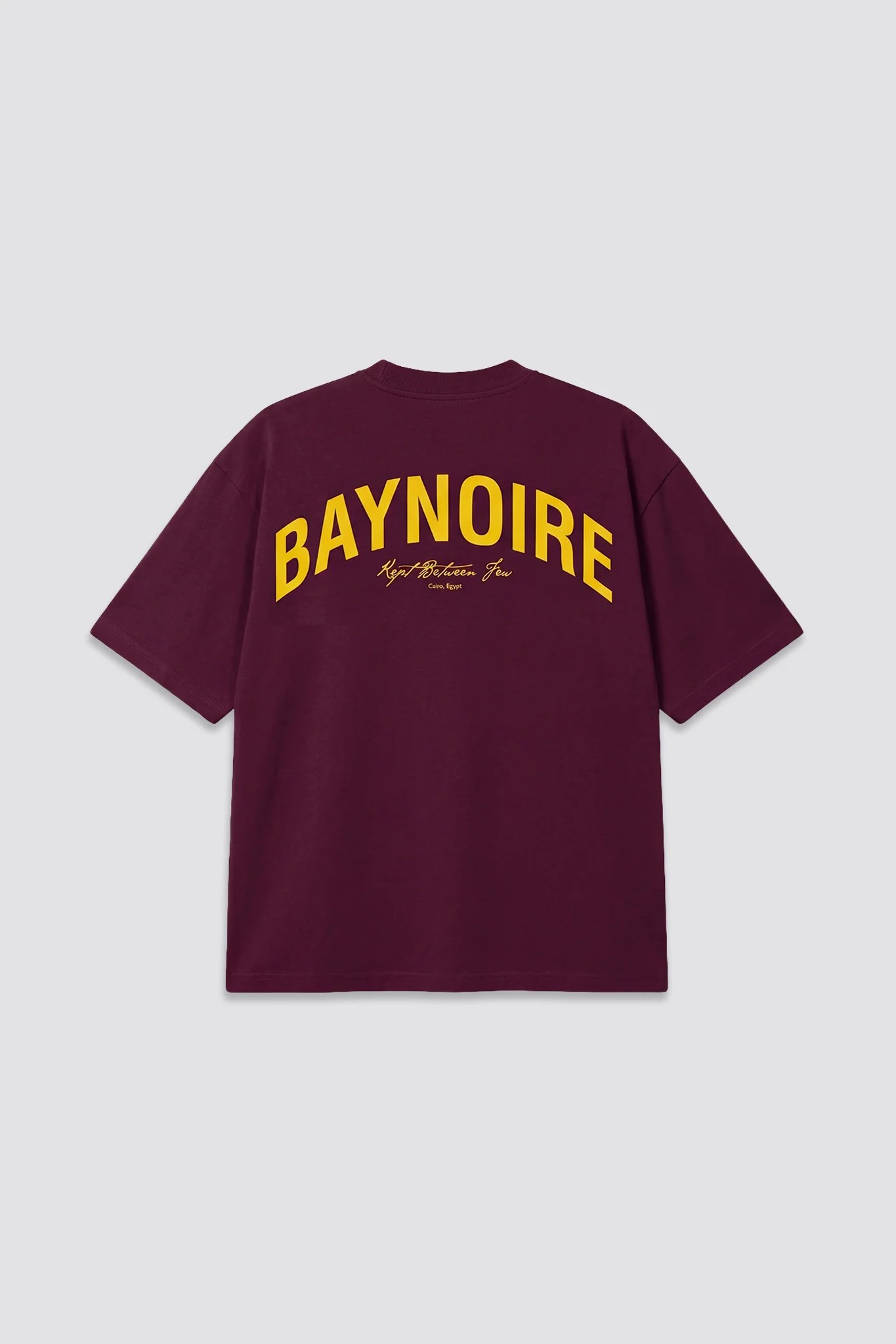 04X Oversized KBF Burgundy T-Shirt